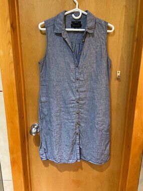 Tahari linen tunic